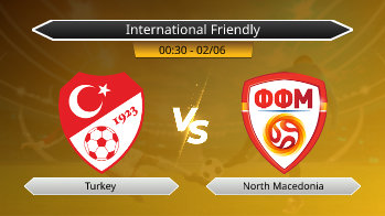 International Friendly Turkey VS North Macedonia