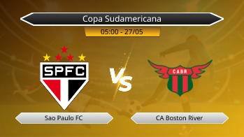 Copa Sudamericana Sao Paulo FC VS CA Boston River