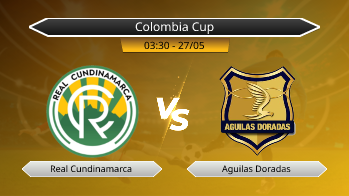 Colombia Cup Real Cundinamarca VS Aguilas Doradas
